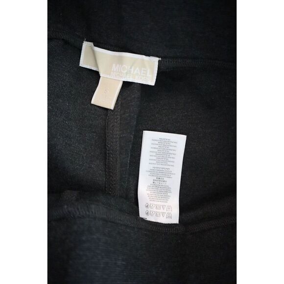 Michael Kors SF53A74P73 Women Sz S Derby Gray Basics Stretch Pants Leggings - Picture 4 of 9